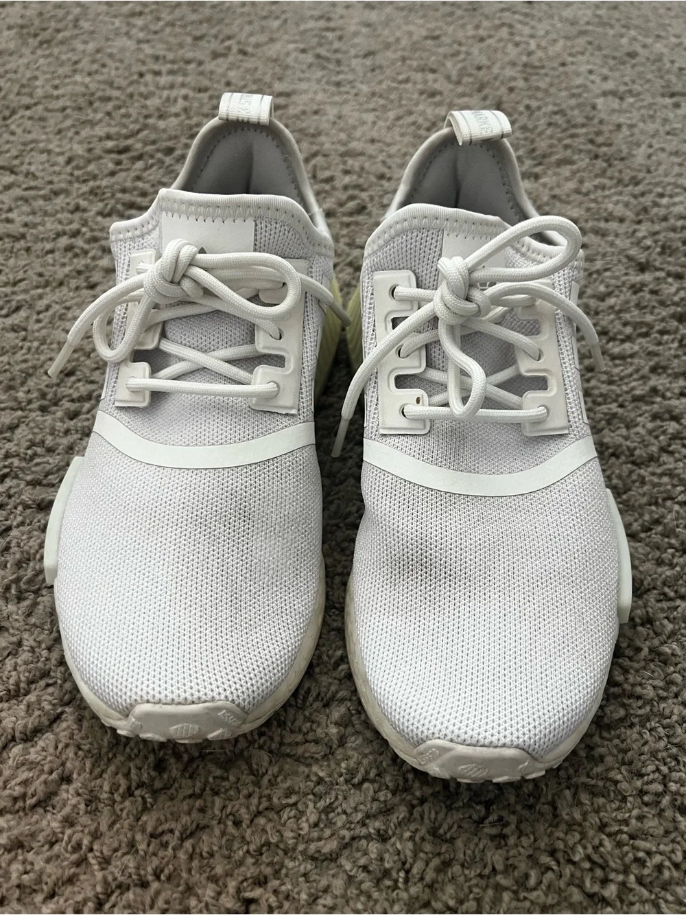 adidas White NMD_R1 Sneakers